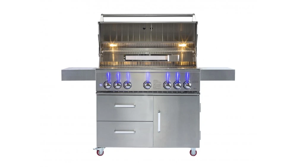 Whistler Grills Bibury 5 Gas BBQ With Free Cover And Rotisserie 4 Whistler Grills Bibury 5 Gas BBQ With Free Cover And Rotisserie - Image 2