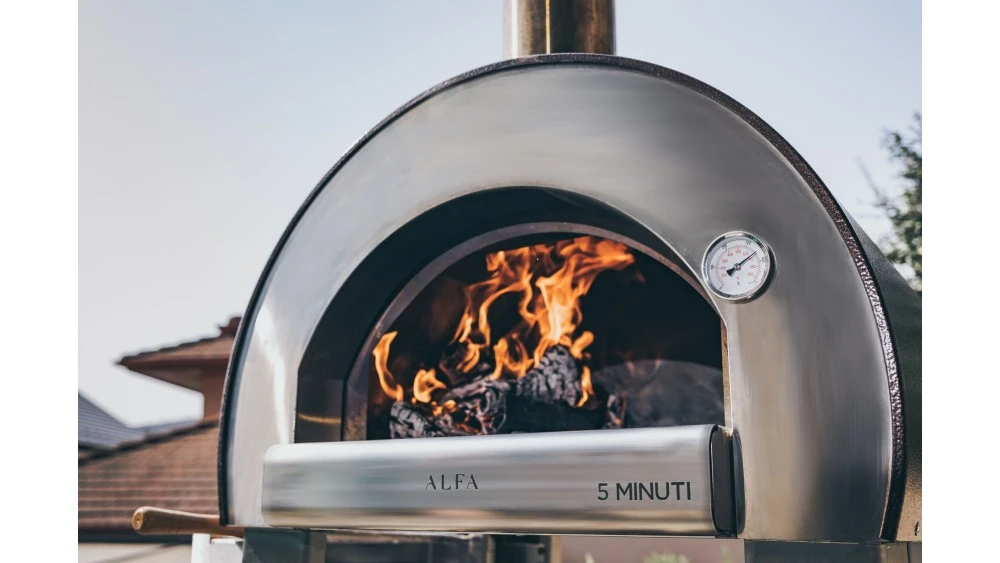 Alfa Forni Classico 5 Minuti - Wood Pizza Oven - Copper 6 Alfa Forni Classico 5 Minuti - Wood Pizza Oven - Copper - Image 4