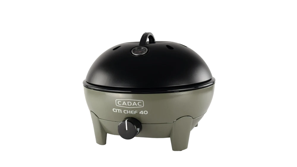 Cadac Citi Chef 40 Olive Green Gas BBQ 3 Cadac Citi Chef 40 Olive Green Gas BBQ