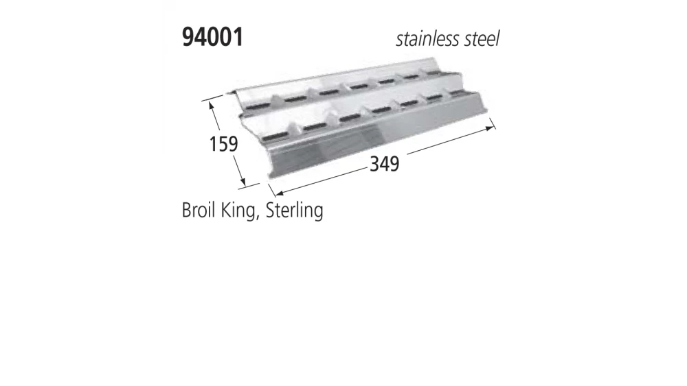 94001 BBQ Heat Plate - Broil King/Sterling 3 94001 BBQ Heat Plate - Broil King/Sterling