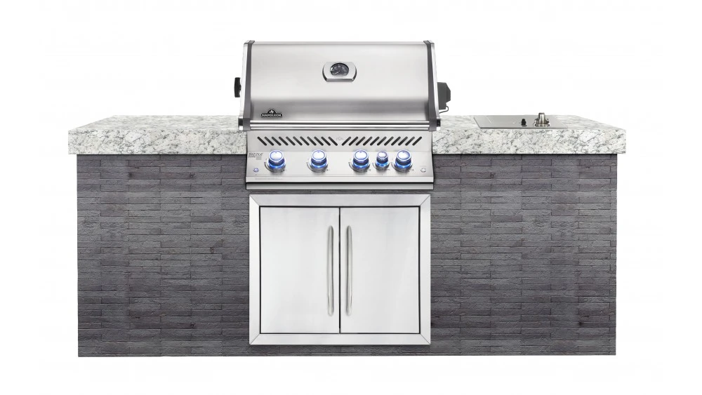 Napoleon Prestige BIPRO500RBNSS-3 Natural Gas Built In BBQ - Free Rotisserie And Cover 4 Napoleon Prestige BIPRO500RBNSS-3 Natural Gas Built In BBQ - Free Rotisserie And Cover - Image 2