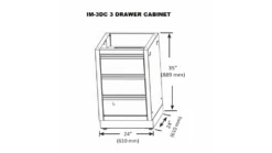 Napoleon Oasis 100 - Prestige PRO 825 - Kitchen BBQ - Free Rotisserie -Napoleon || Broil King || Cadac Sales IM 3DC20320DRAWER20CABINET 1000x563 3