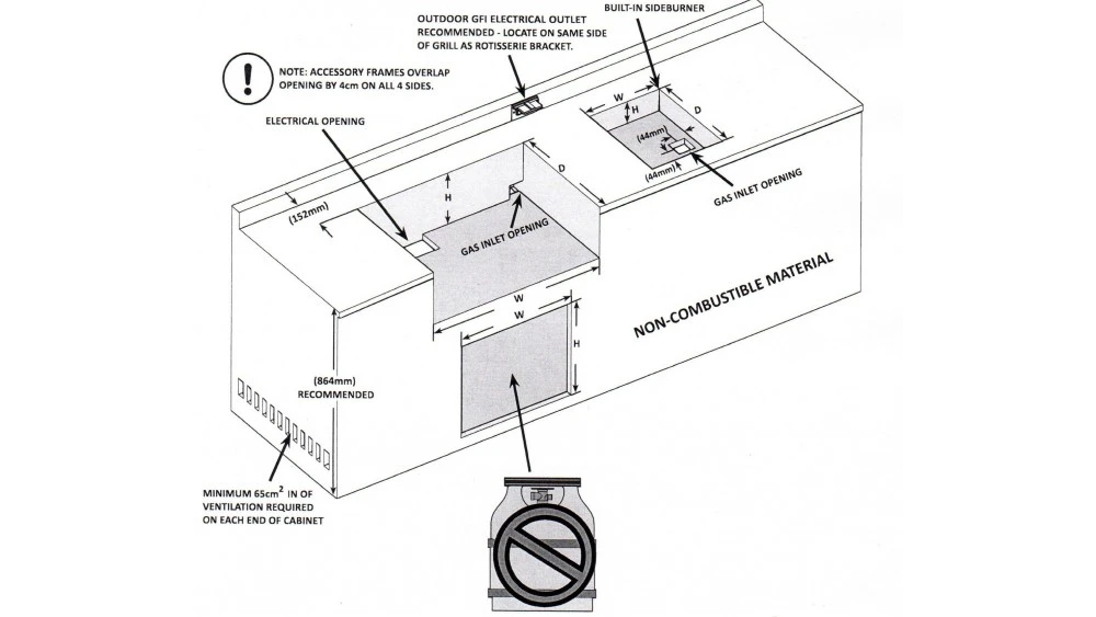 Napoleon BILEX485RBPSS-1-CE Built In Gas BBQ 5 Napoleon BILEX485RBPSS-1-CE Built In Gas BBQ - Image 3