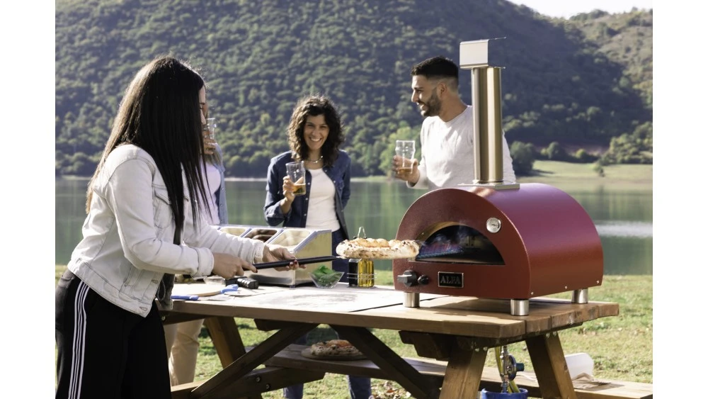 Alfa Forni Moderno Portable Pizza Oven - Antique Red 9 Alfa Forni Moderno Portable Pizza Oven - Antique Red - Image 7