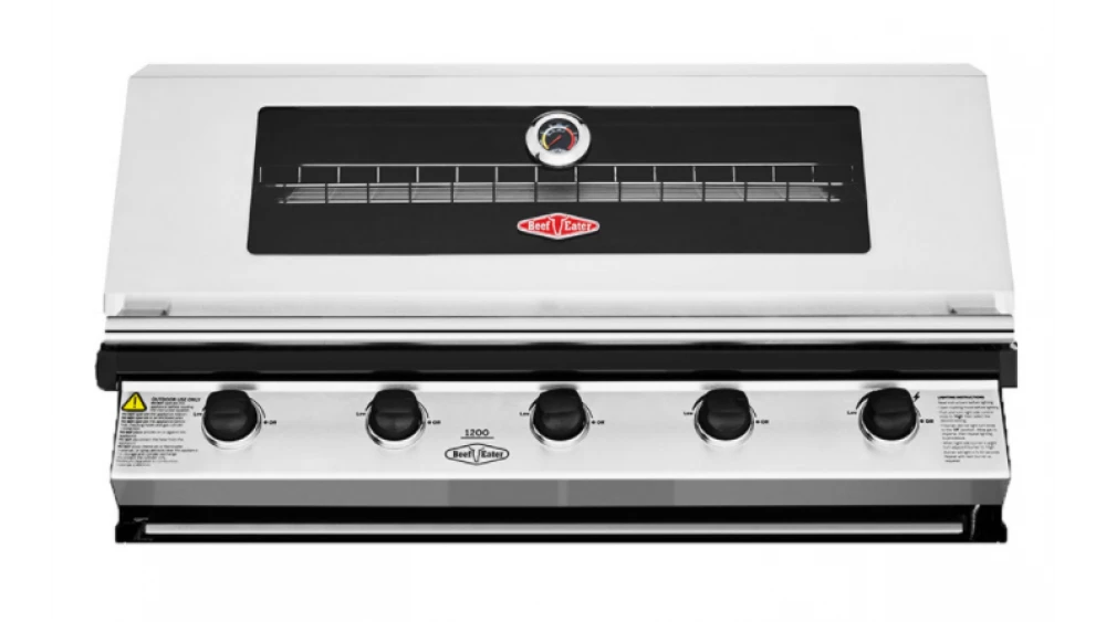 Beefeater 1200S Built In 5 Burner Gas BBQ 3 Beefeater 1200S Built In 5 Burner Gas BBQ