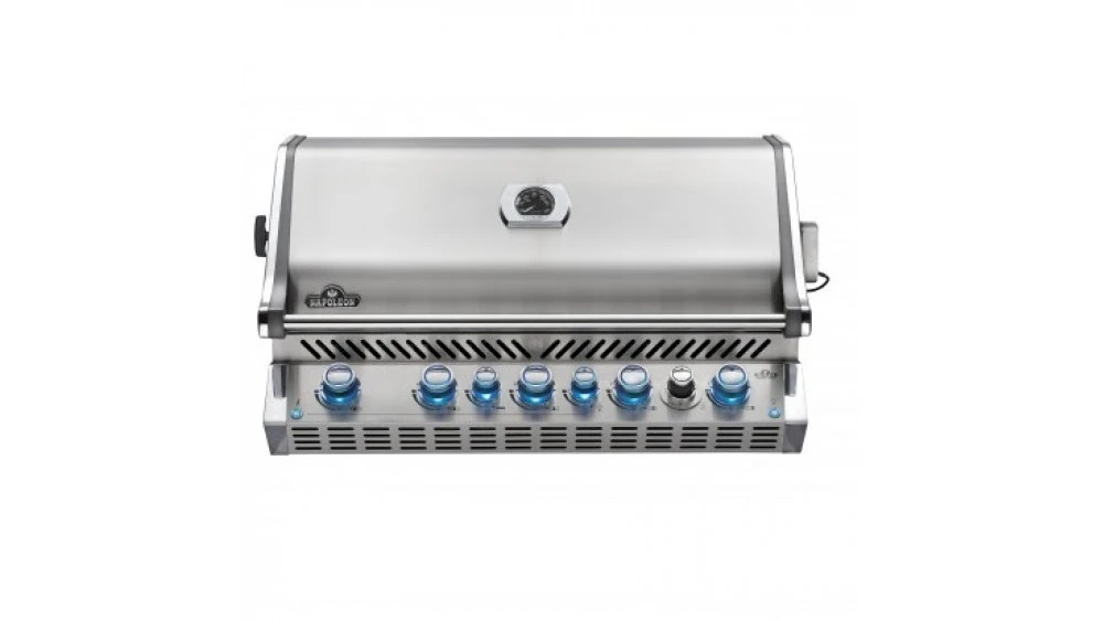 Napoleon Prestige BIPRO665RBNSS-3-GB Natural Gas Built In BBQ - Free Rotisserie And Cover 3 Napoleon Prestige BIPRO665RBNSS-3-GB Natural Gas Built In BBQ - Free Rotisserie And Cover