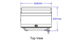 Bull Angus Built In LPG Gas BBQ -Napoleon || Broil King || Cadac Sales bull bison top veiw cut out 1 1000x563 1