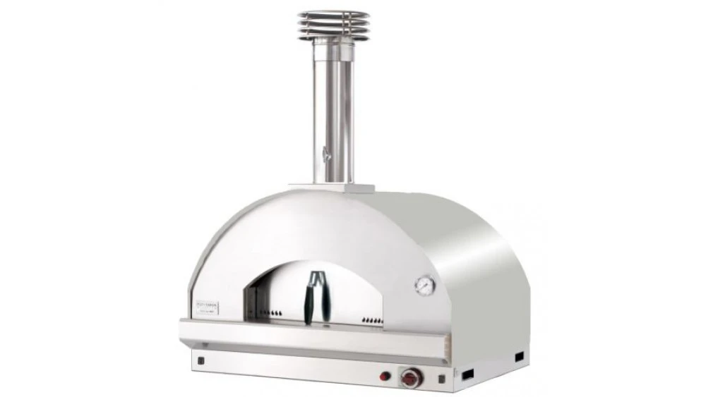 Fontana - Mangiafuoco Built In Gas Pizza Oven - Stainless Steel 3 Fontana - Mangiafuoco Built In Gas Pizza Oven - Stainless Steel