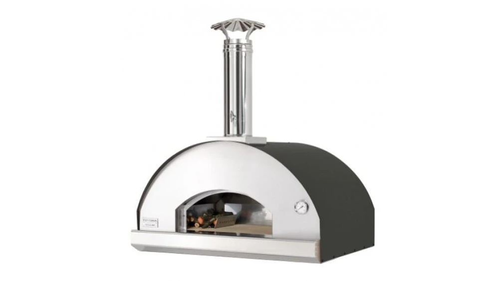 Fontana - Mangiafuoco Built In Wood Pizza Oven - Anthracite 3 Fontana - Mangiafuoco Built In Wood Pizza Oven - Anthracite