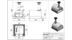 Fontana - Margherita Built In Wood Pizza Oven - Stainless Steel -Napoleon || Broil King || Cadac Sales margherita20built20in20wood20stainless20steel 1000x563 1