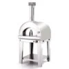 Fontana - Margherita Gas Pizza Oven With Trolley - Stainless Steel -Napoleon || Broil King || Cadac Sales margherita20trolley20in20stainless20steel202 1000x563 1