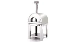 Fontana - Margherita Gas Pizza Oven With Trolley - Stainless Steel