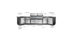 Napoleon Oasis 400 - PRO825 - Island Gas BBQ - Free Rotisserie -Napoleon || Broil King || Cadac Sales oasis example img 1000x563 1