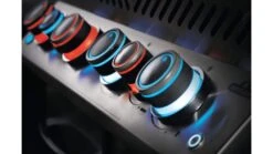 Napoleon Prestige P500RSIBPSS-3 Gas BBQ - Free Rotisserie And Cover -Napoleon || Broil King || Cadac Sales prestige lights blue red 1000x563 1