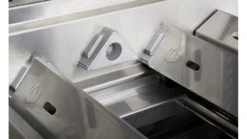 Napoleon Prestige BIPRO825RBIPSS-3-GB-3 Built In Gas BBQ - Free Rotisserie And Cover -Napoleon || Broil King || Cadac Sales pro665 pro825 details bolted20hangers napoleon napoleon grills 1000x563 1